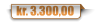 kr. 3.300,00